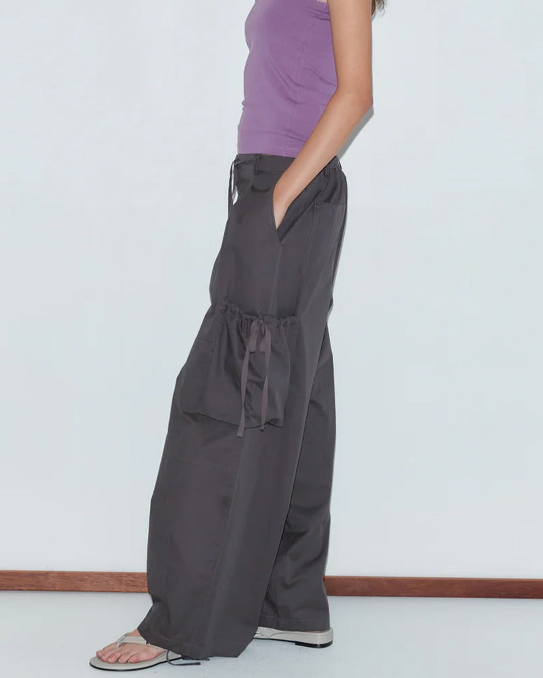 Deiji Studio - Cargo pants - Carob