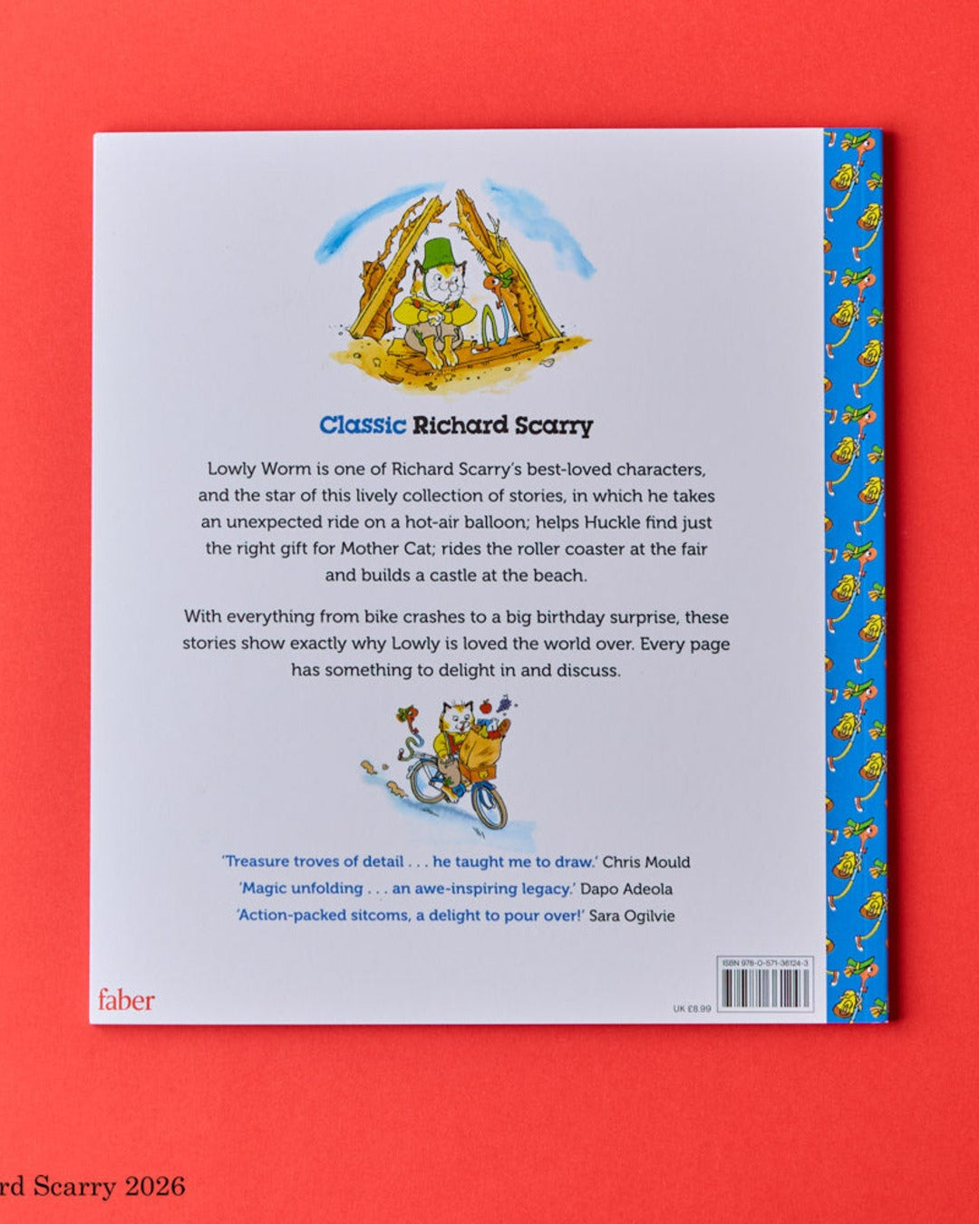 Faber & Faber - Richard Scarry Livre The Adventures Of Lowly Worm