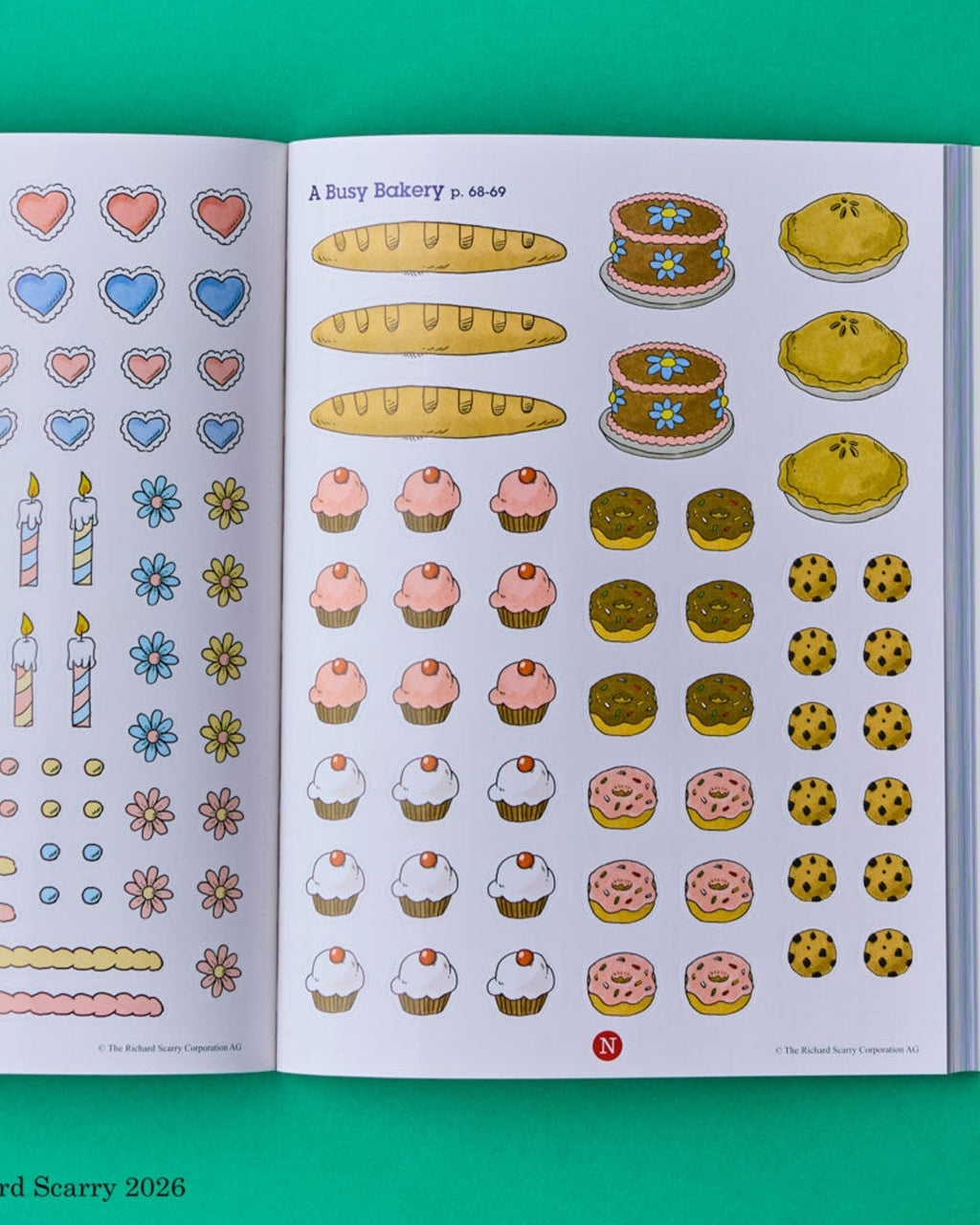 Golden Books - Big Busy Sticker Book - Richard Scarry