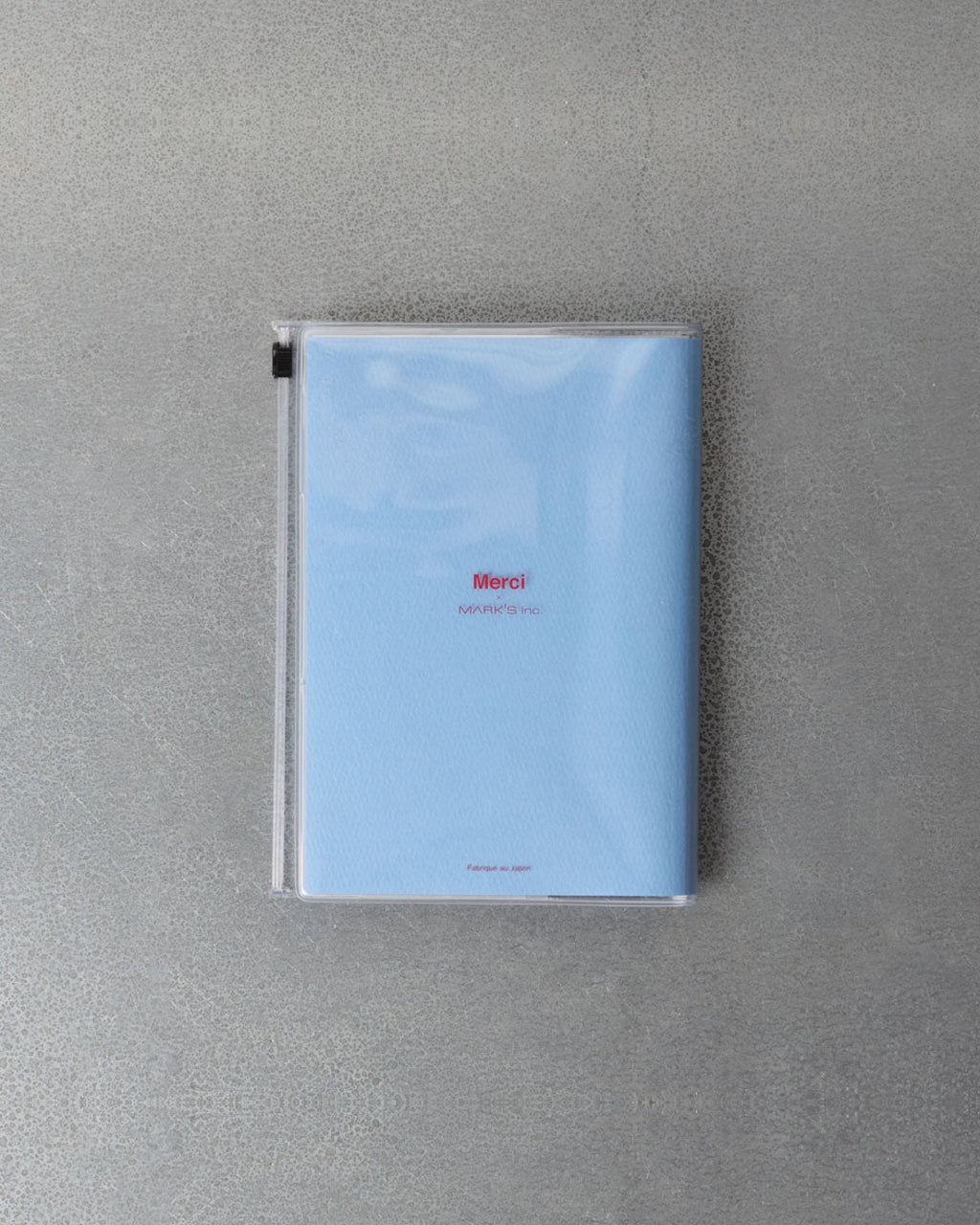 Merci - Agenda Oct. 2026 Déc. 2027 - Bleu Pastel