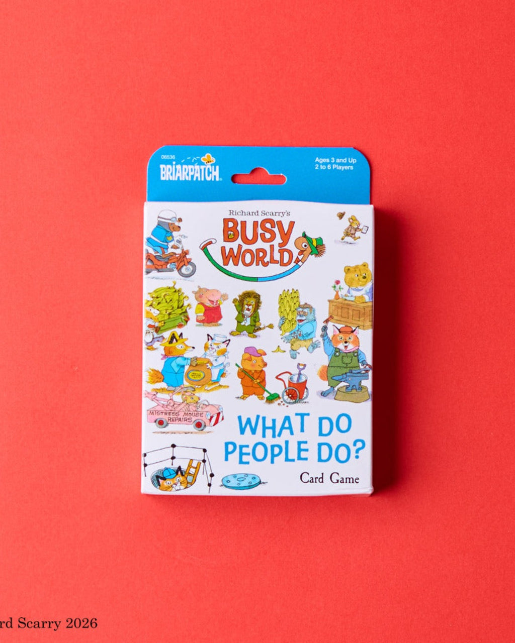 Richard Scarry - Card Game - What Do People Do