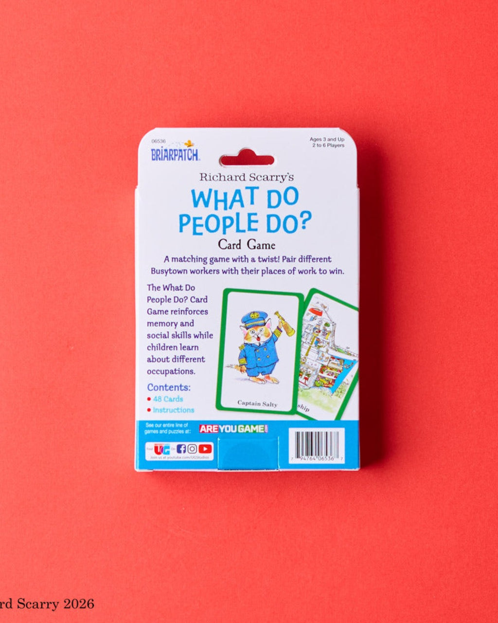 Richard Scarry - Card Game - What Do People Do