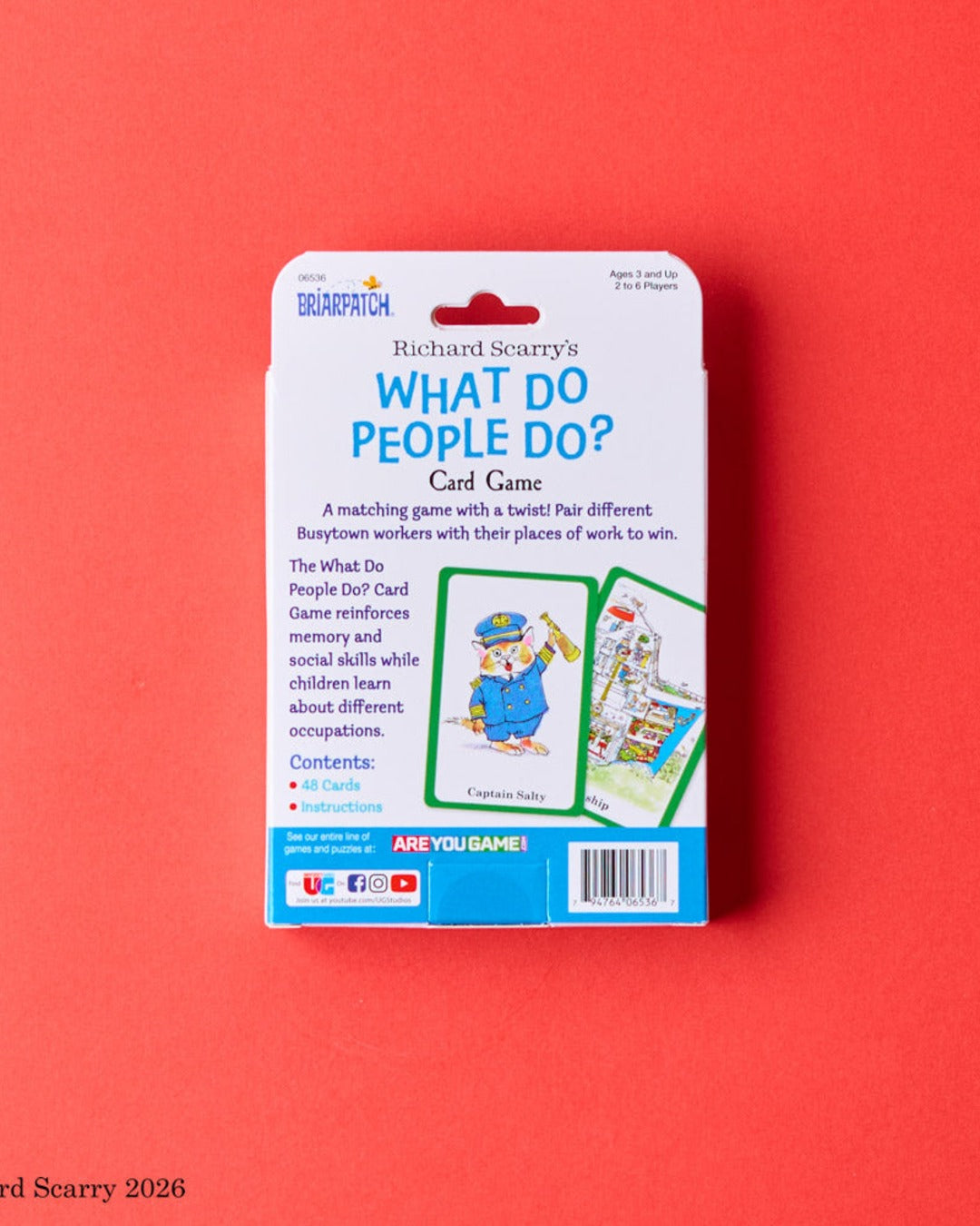 Richard Scarry - Card Game - What Do People Do