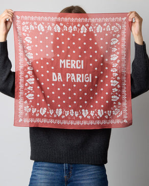 Bandana Da Parigi - Rouge & Ecru
