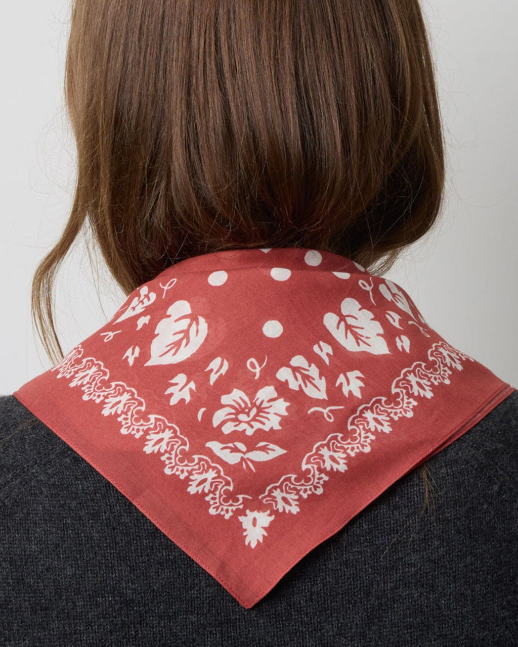 Merci - Bandana Da Parigi - Rouge & Ecru