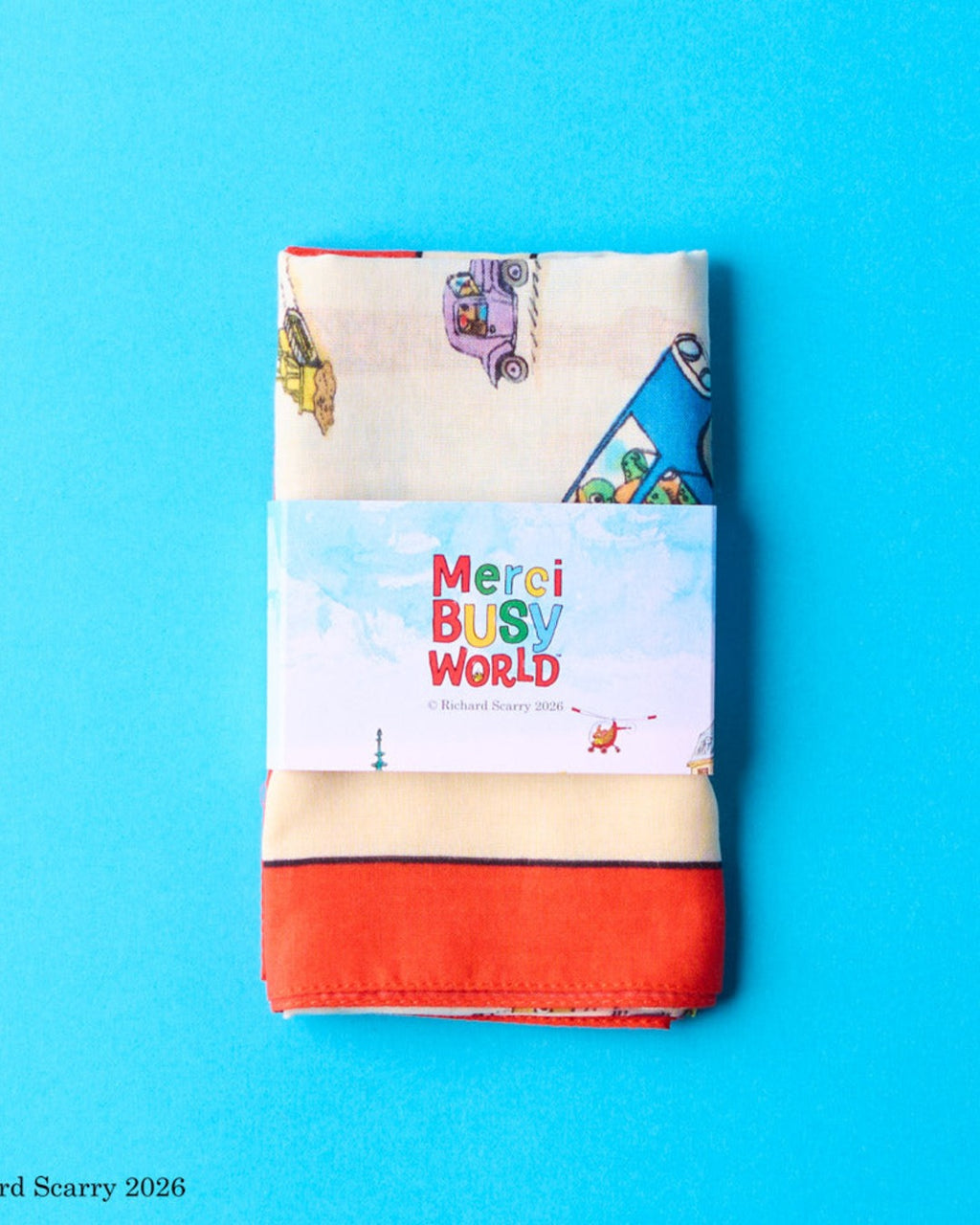 Merci x Richard Scarry - Bandana - Merci Busy World