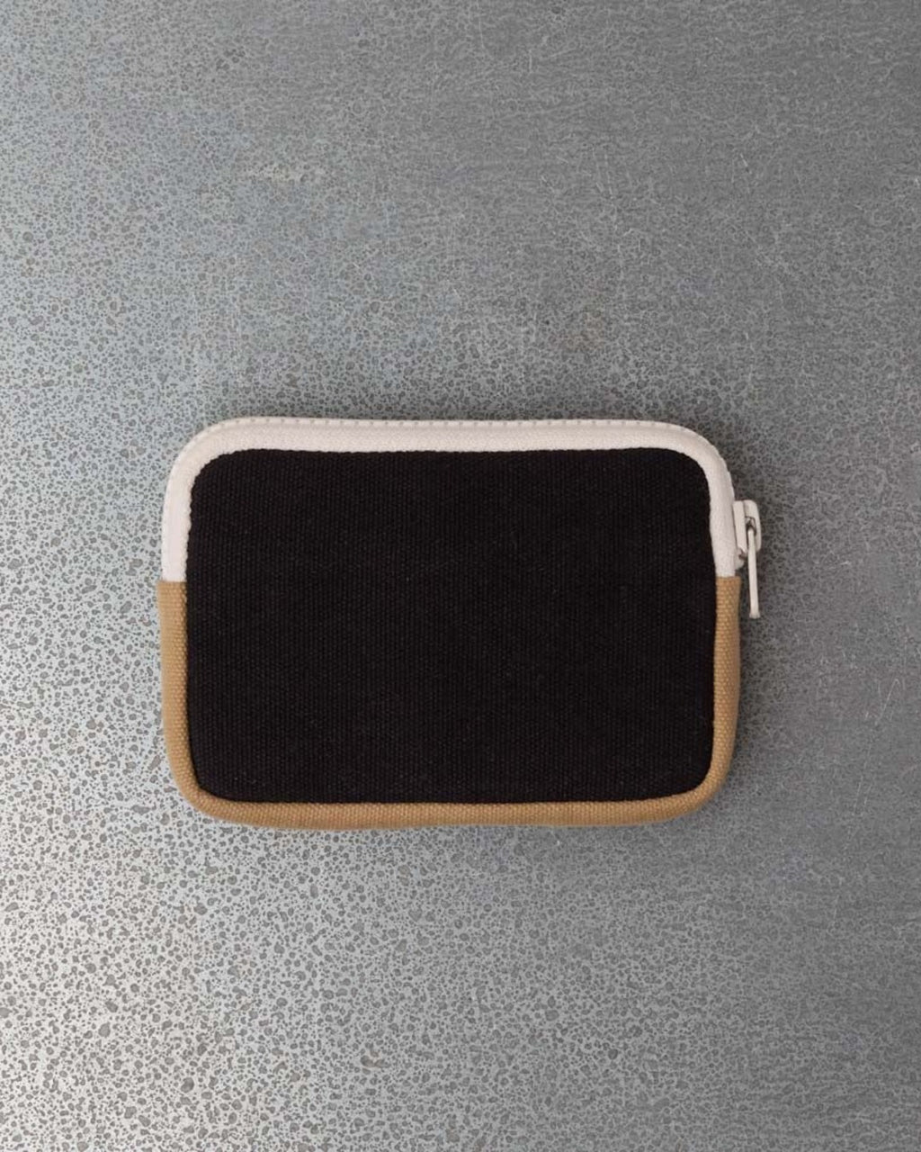 Merci - Porte Monnaie Candide S - Noir & Beige