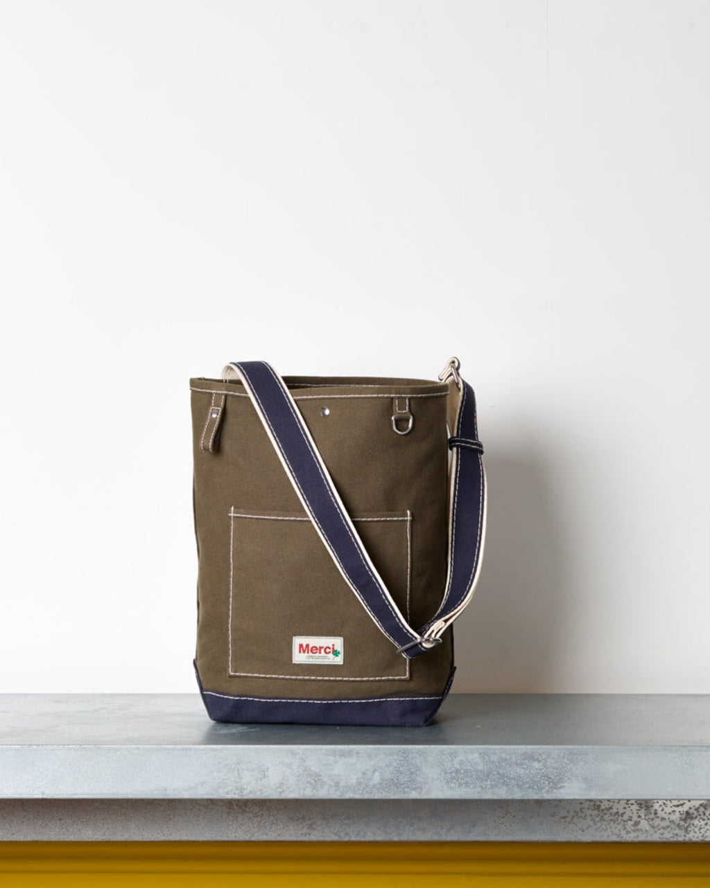 Merci - Hobo Bag - Olive & Navy