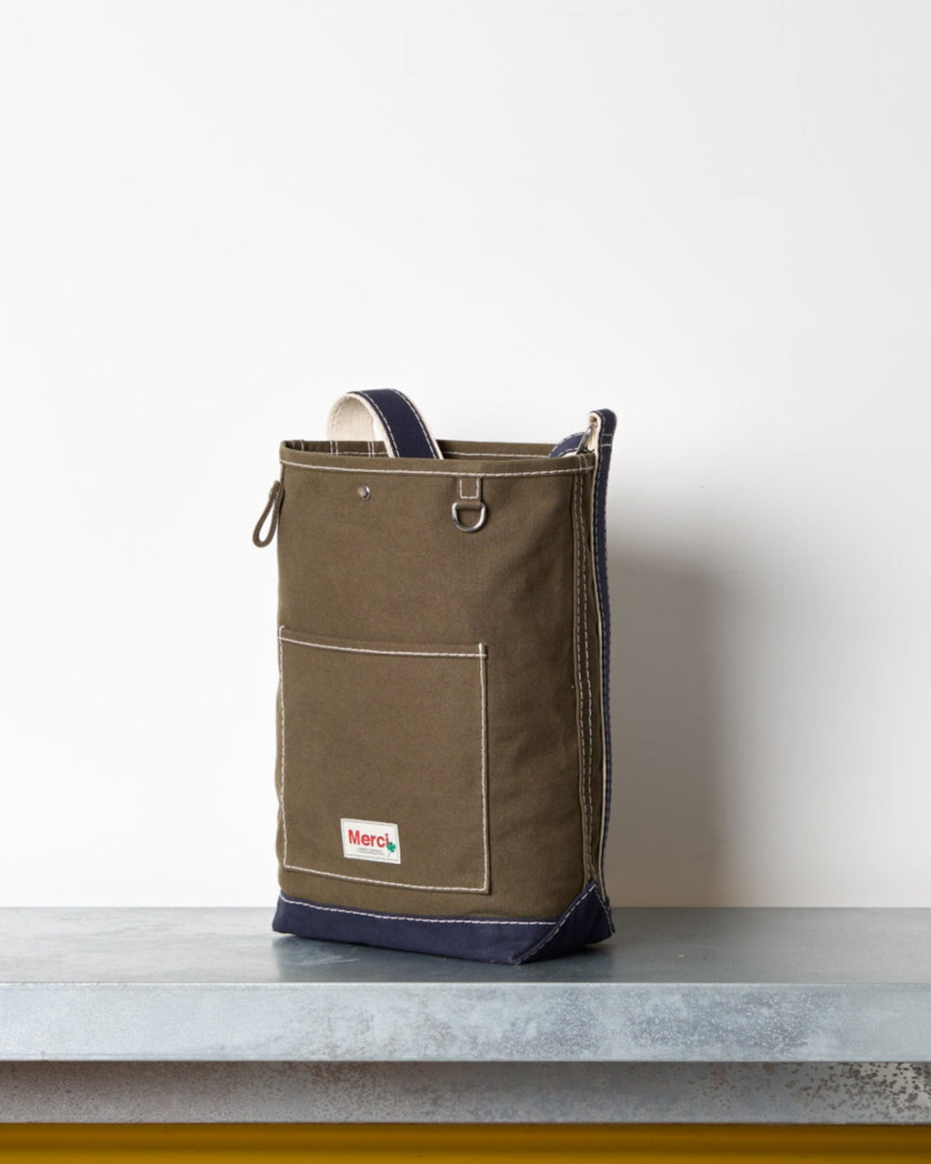 Merci - Hobo Bag - Olive & Navy