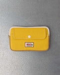 Merci - Porte Monnaie Candide M - Jaune & Beige