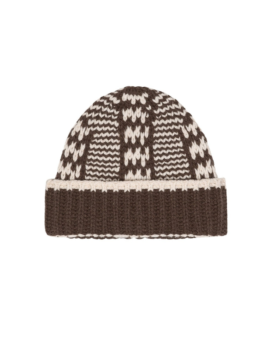 The Great - The Chalet Beanie - Cream & Brown