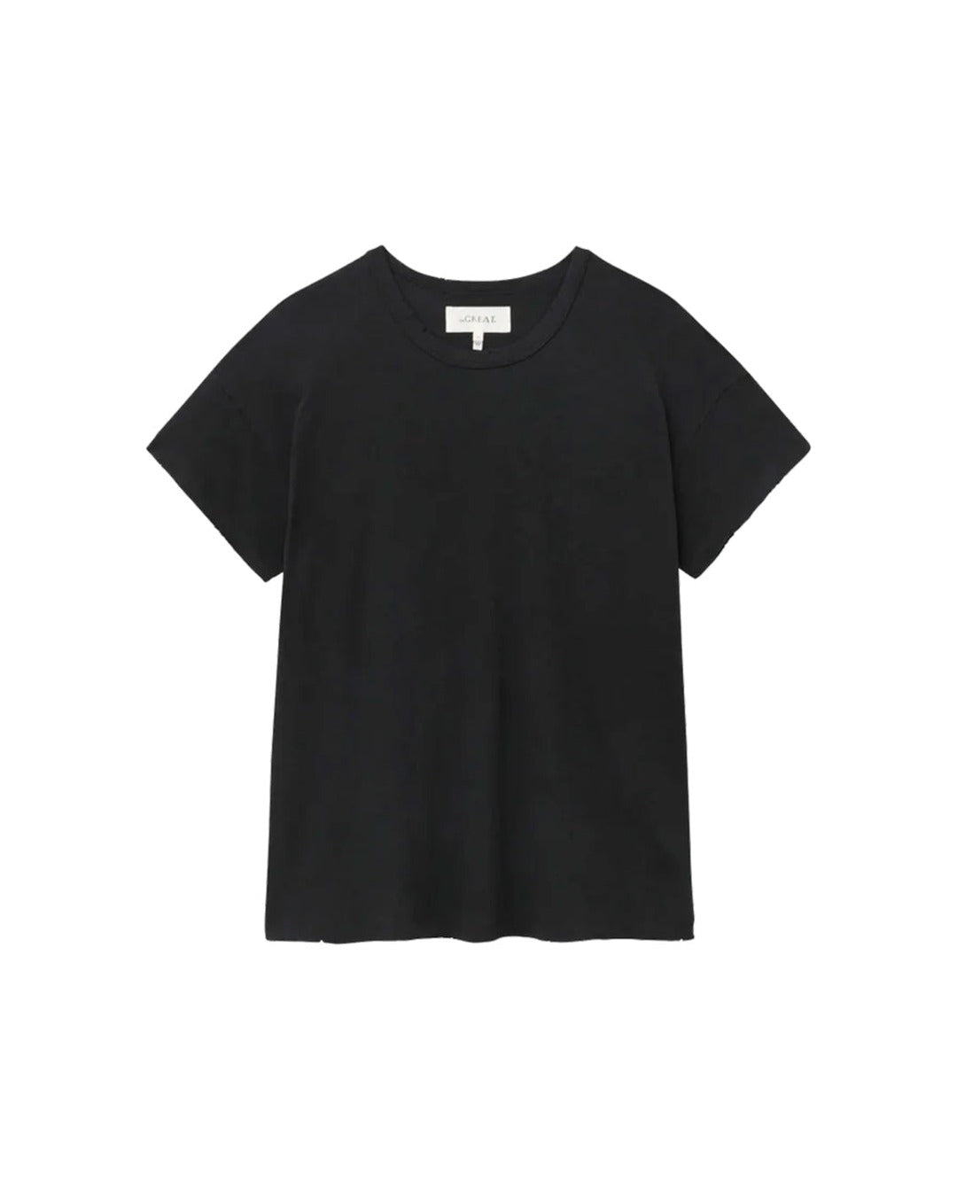 The Great - T-Shirt The Boxy Crew - Noir