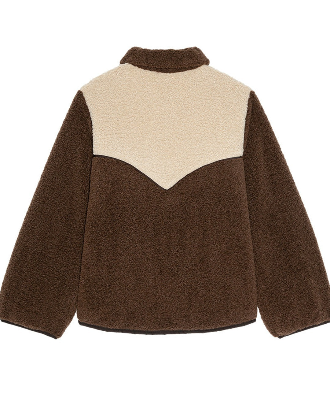 The Great - Veste Reversible Western Yoke - Marron