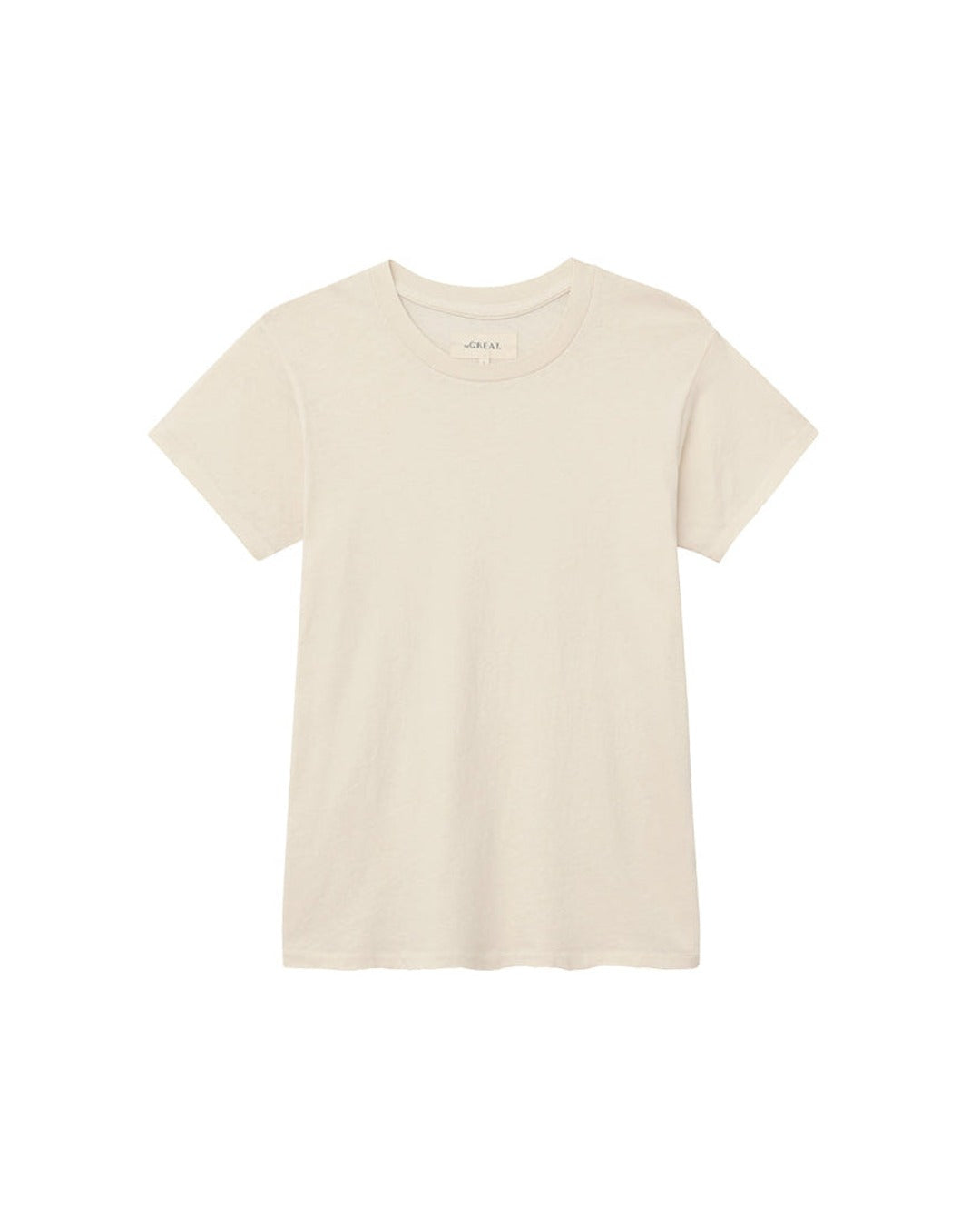 The Great - T-Shirt The Slim - Blanc Délavé