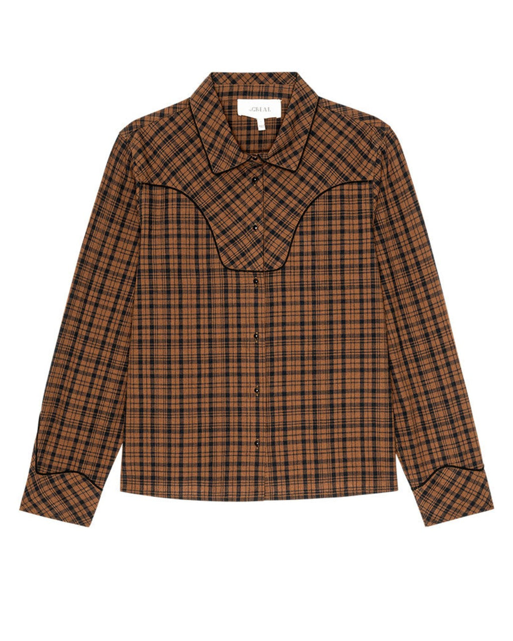 The Great - Chemise The Creek - Marron