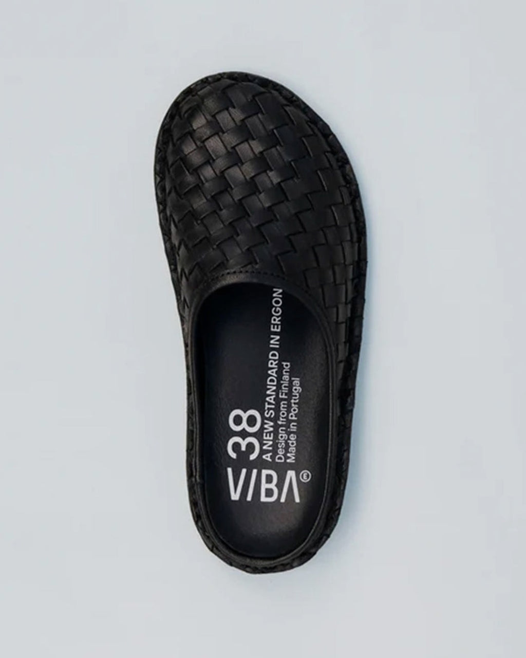 Vibae - Woven Roma Clog - Preto Black