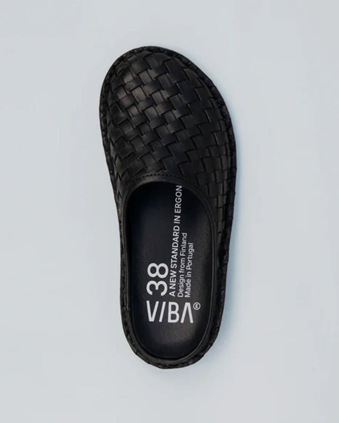 Vibae - Woven Roma Clog - Preto Black