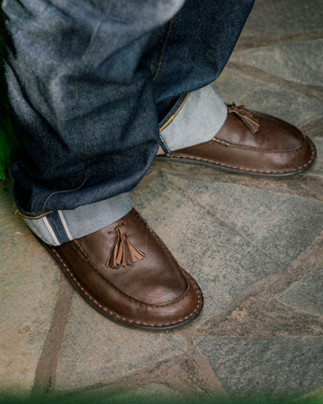 Vibae - Tribeca Moccasin - Cocoa Brown