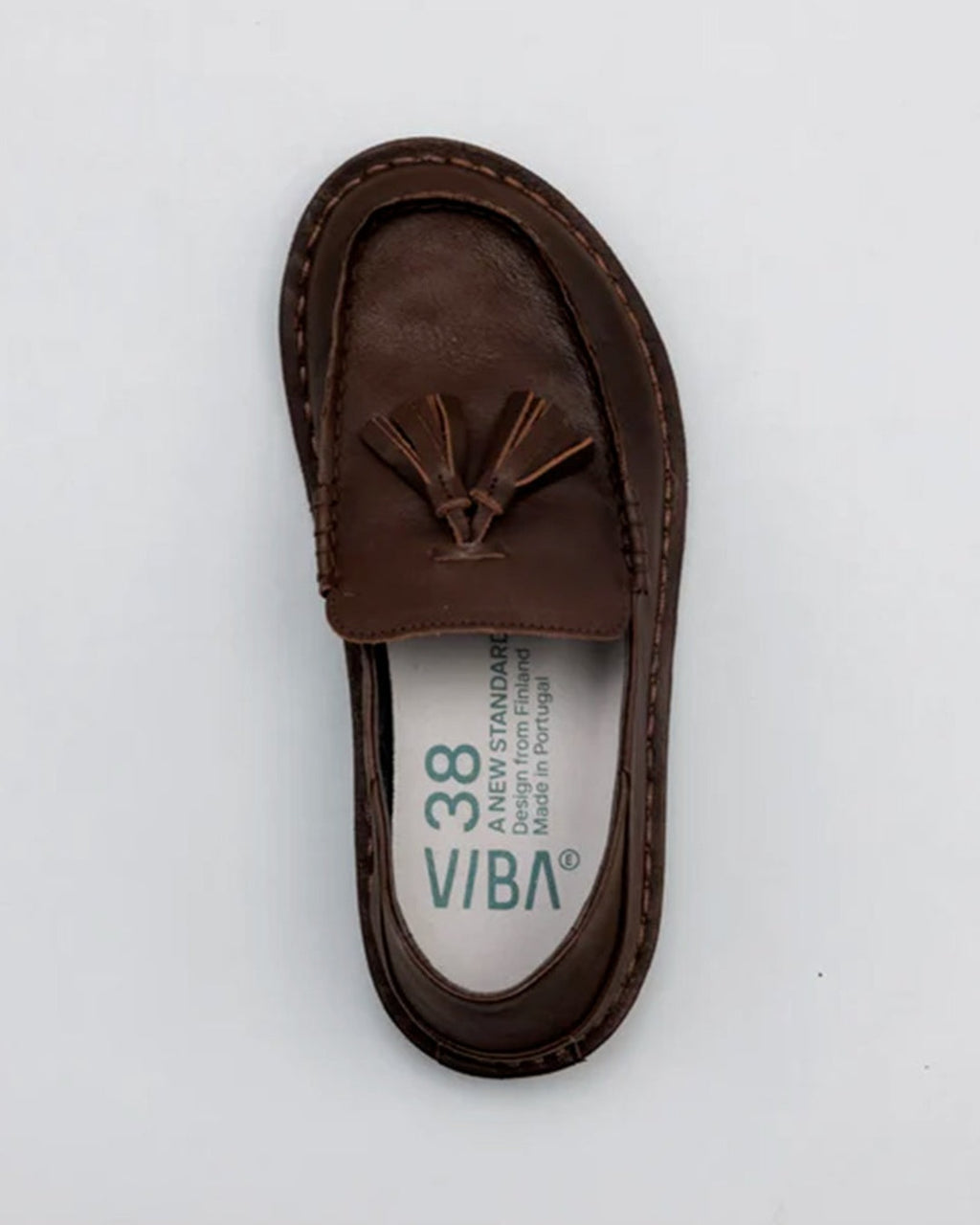 Vibae - Tribeca Moccasin - Cocoa Brown