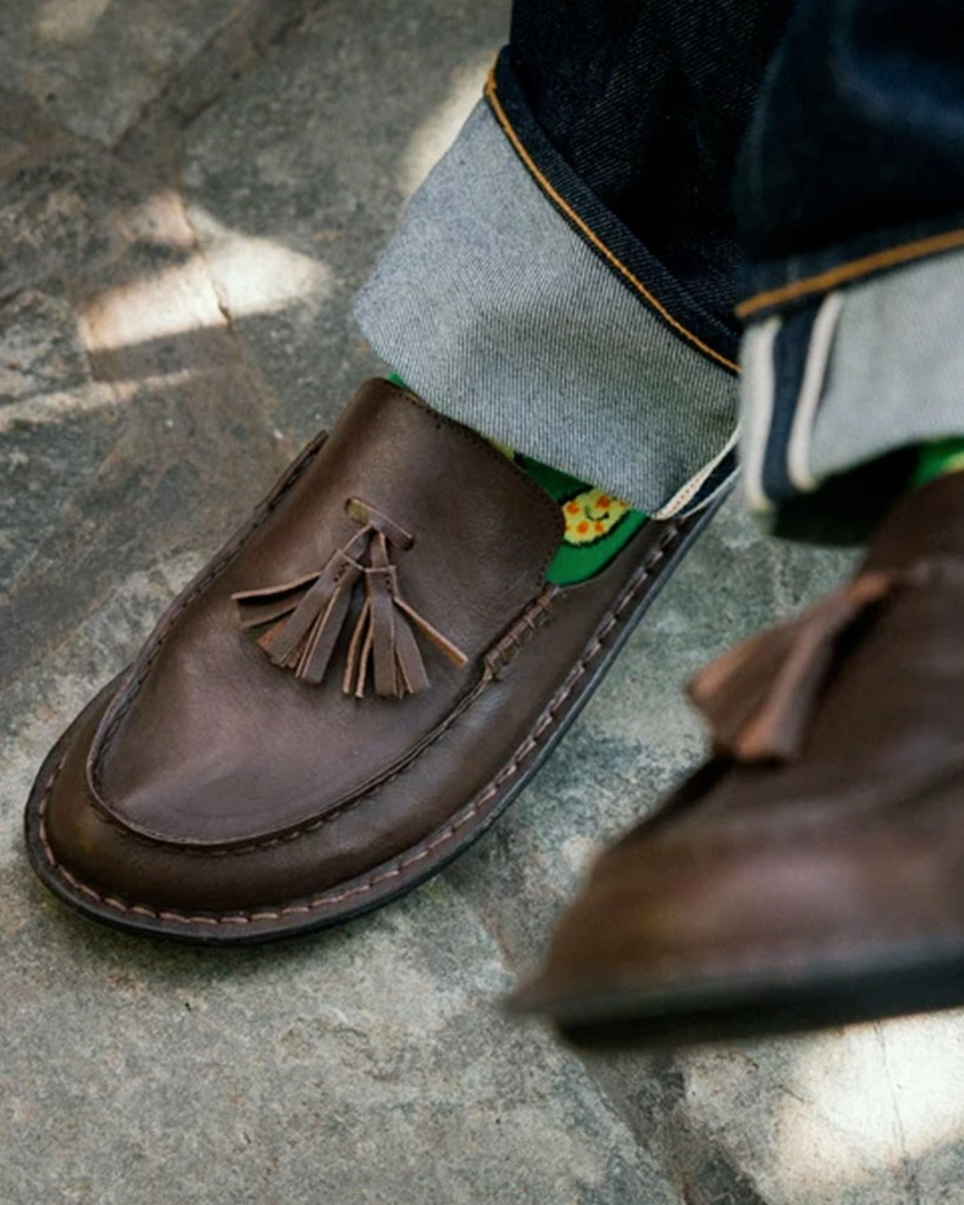 Vibae - Soho Mules - Cocoa Brown