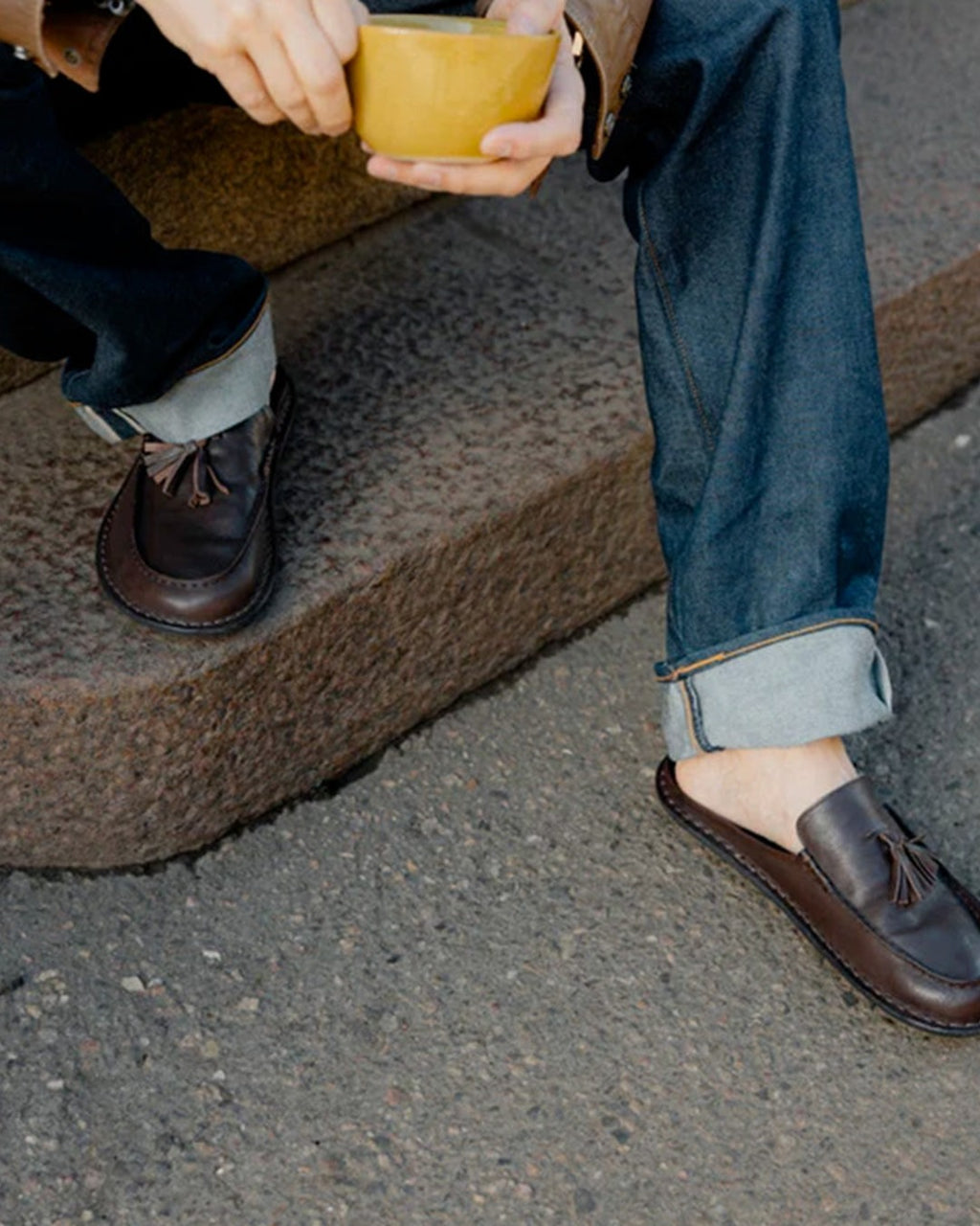 Vibae - Soho Mules - Cocoa Brown