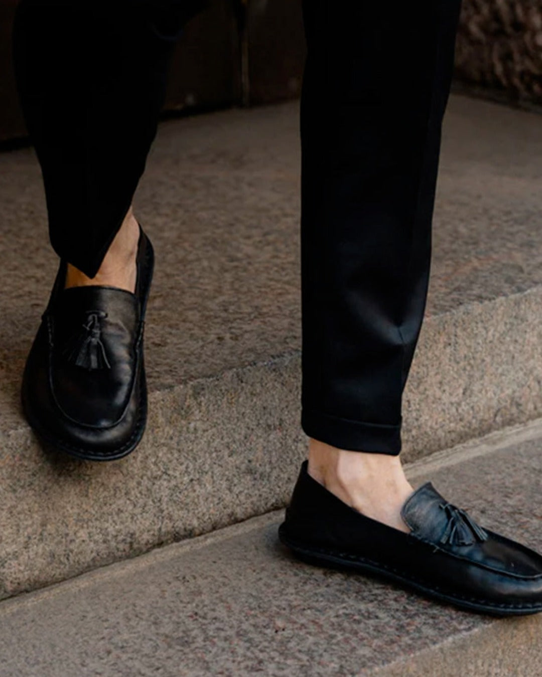 Vibae - Tribeca Moccasin - Preto Black