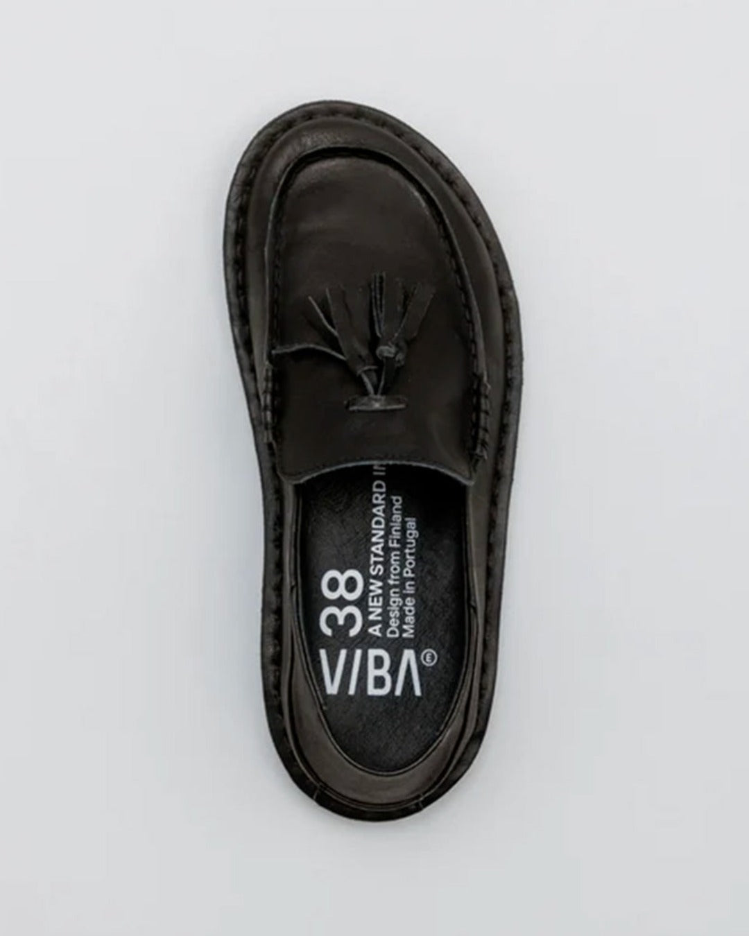 Vibae - Tribeca Moccasin - Preto Black