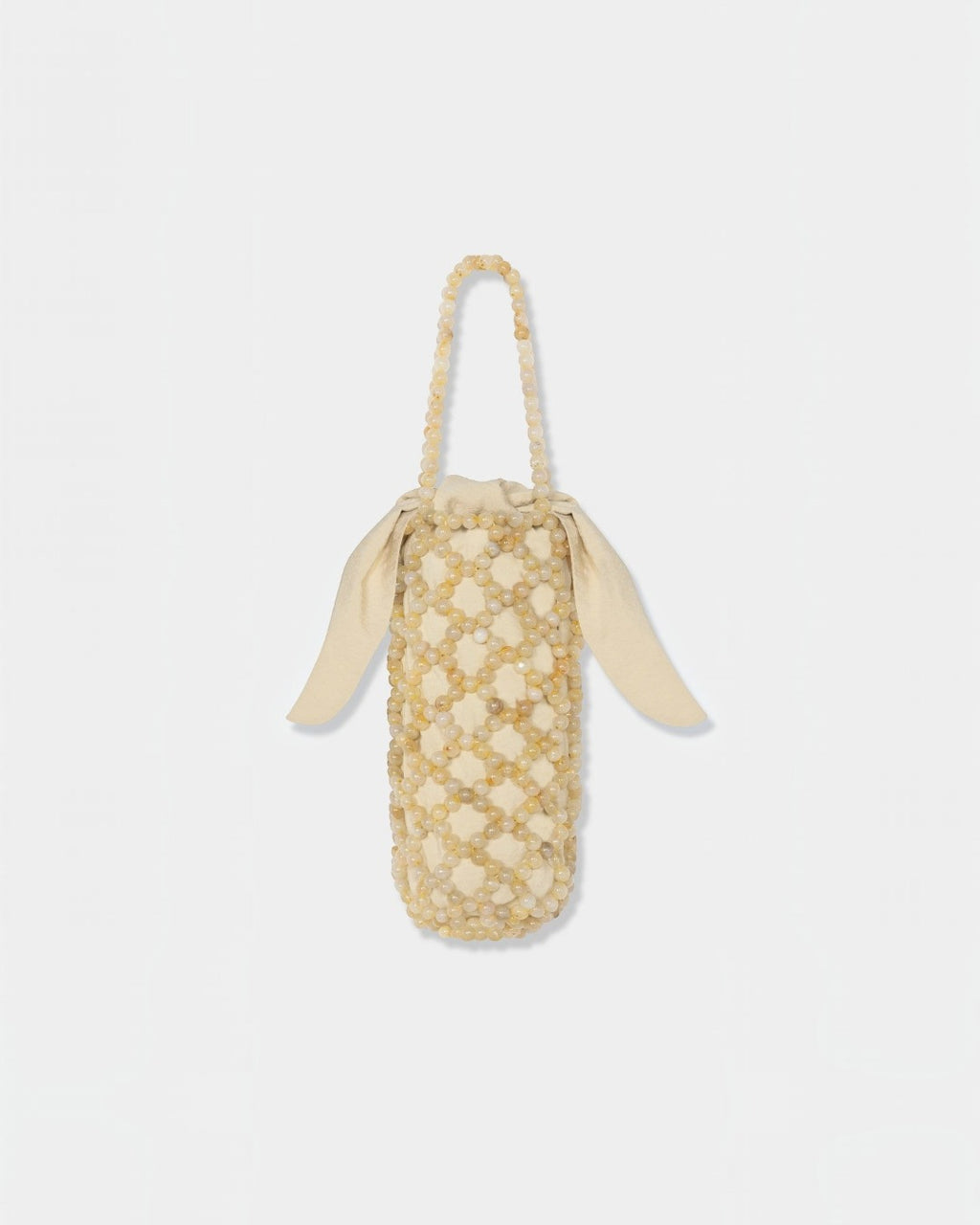 Cordera - Sac Perles Jaspe Miel - Beige