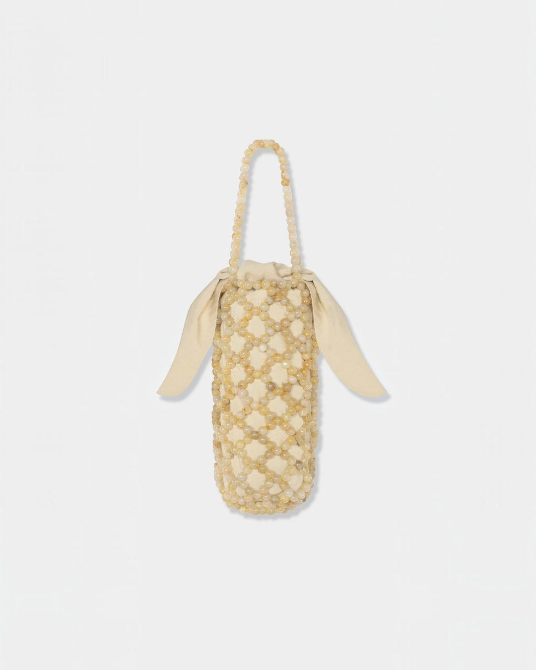 Cordera - Sac Perles Jaspe Miel - Beige