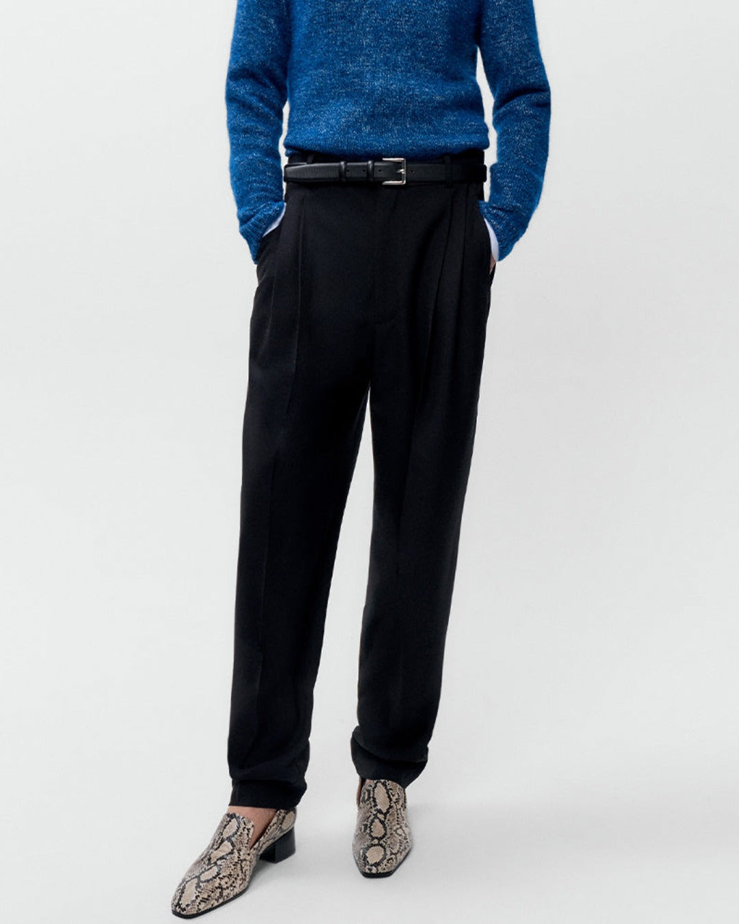 Cordera - Pantalon Carrot - Noir