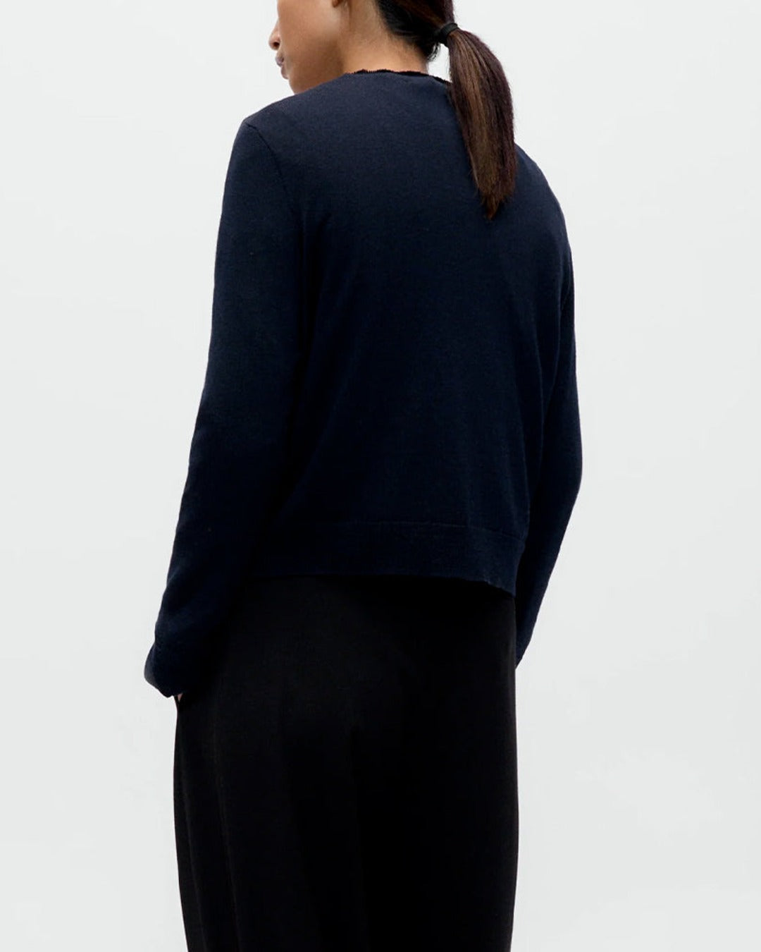 Cordera - Wool Cardigan - Navy