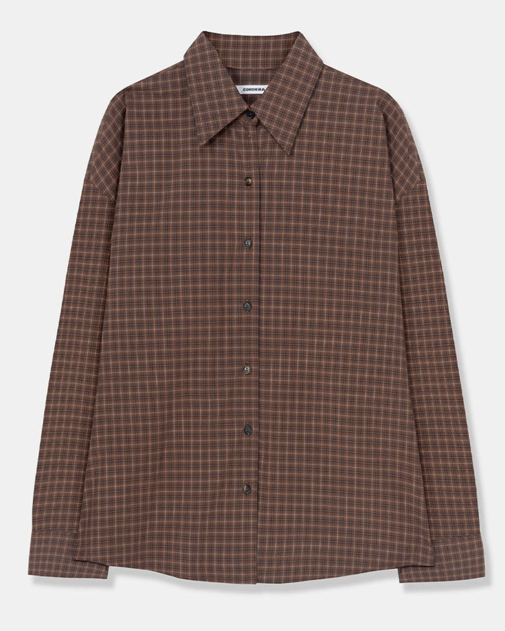 Cordera - Check Shirt - Brown & Navy