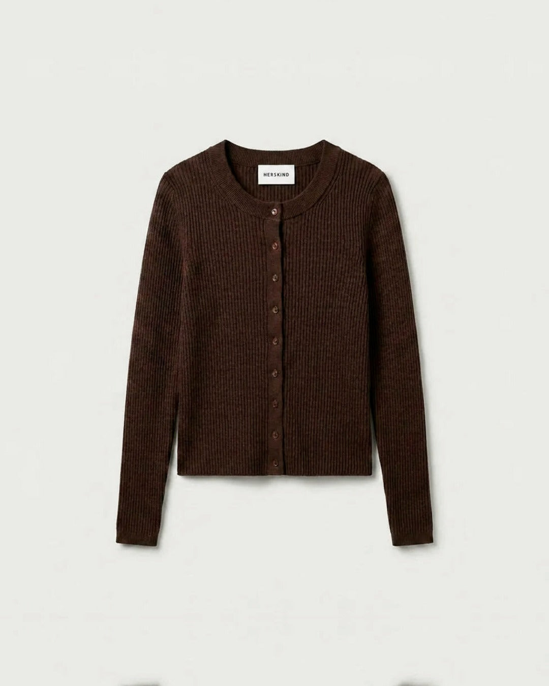 Herskind - Cardigan Brooks - Café