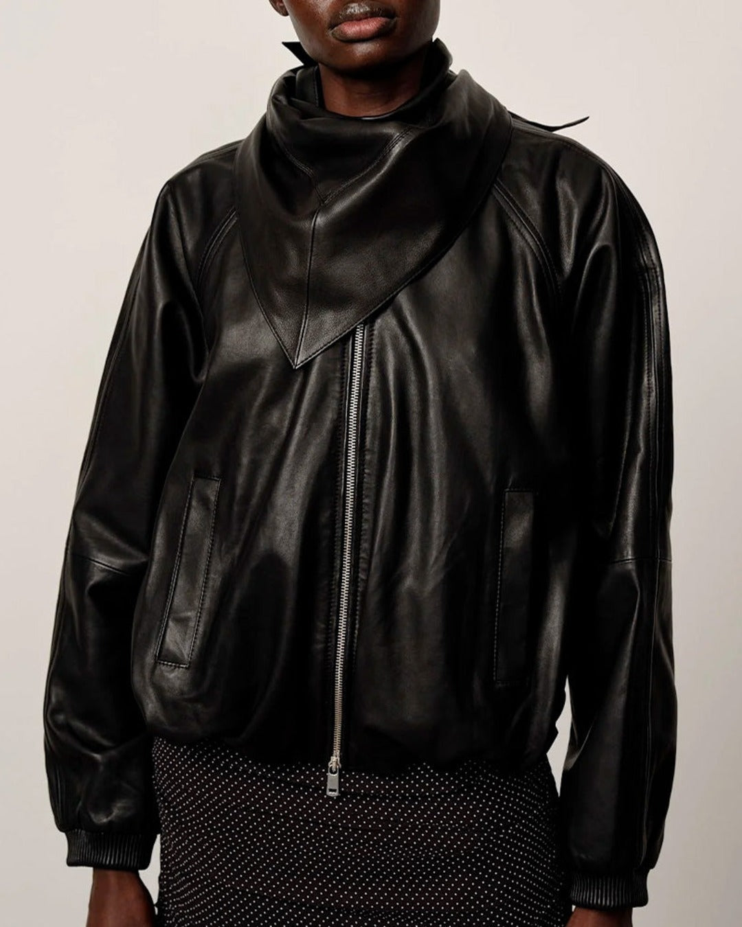 Herskind - Blouson Aviateur Yvette - Noir