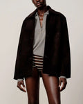 Herskind - Veste En Daim Manon - Marron Café