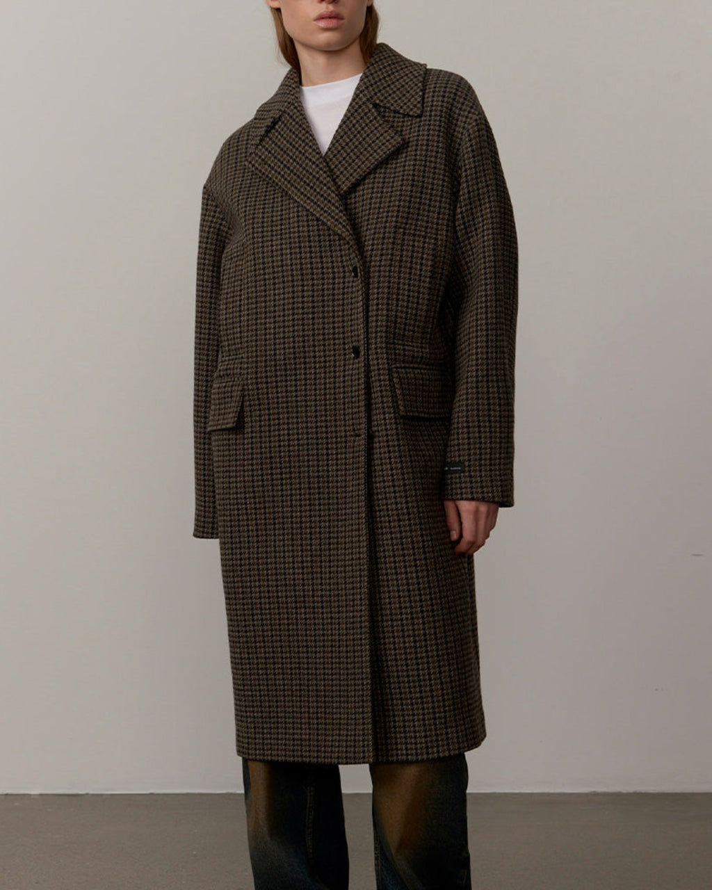 Herskind - Manteau Cat - Carreaux Marron
