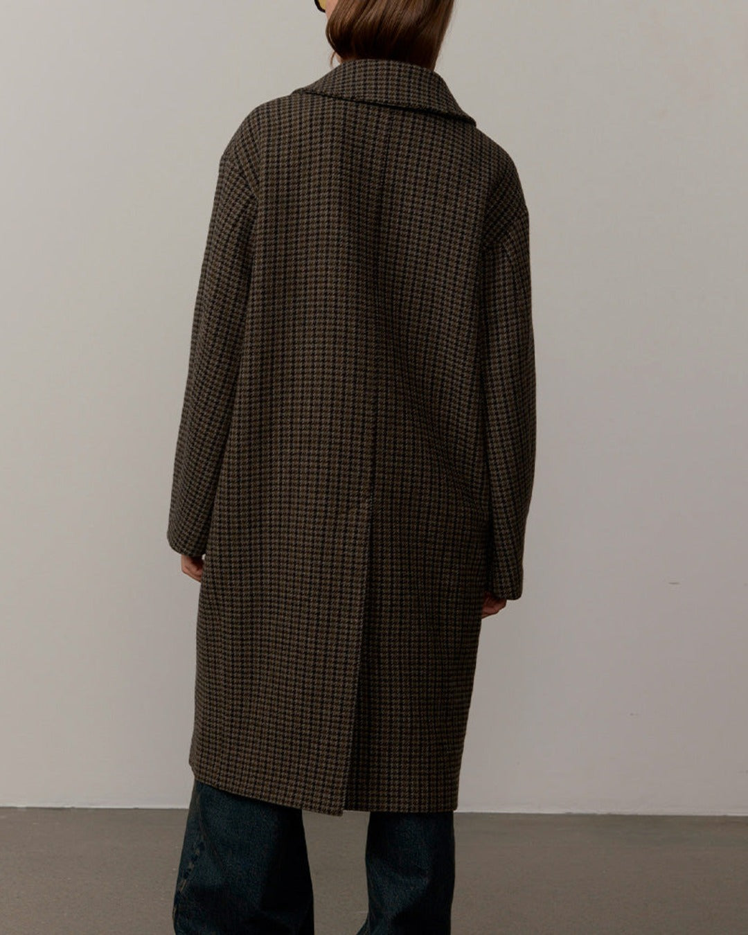 Herskind - Manteau Cat - Carreaux Marron