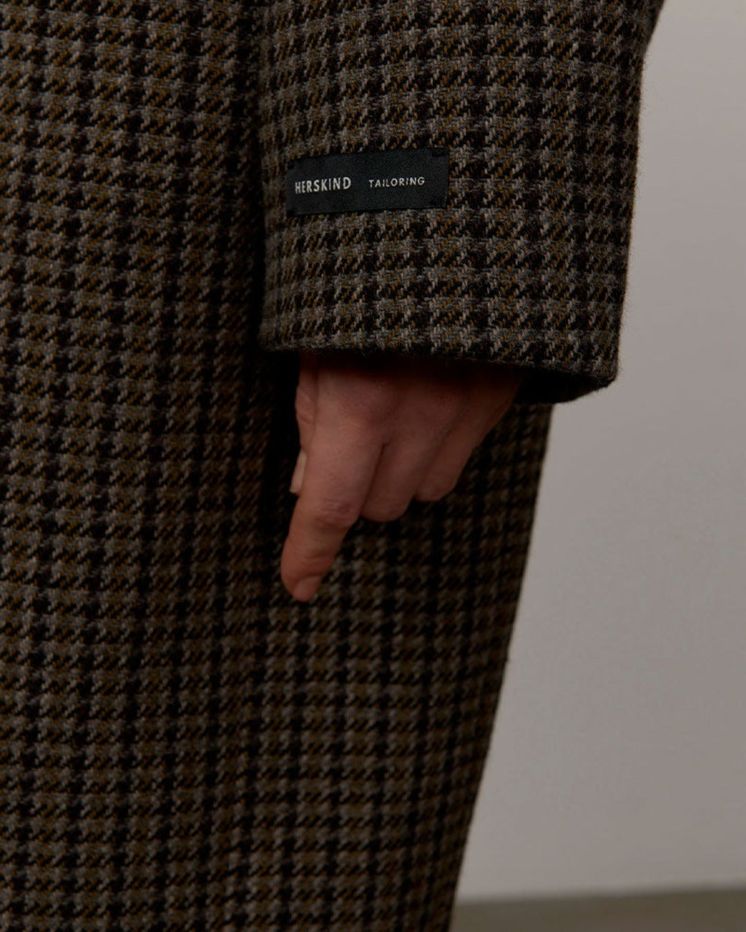 Herskind - Manteau Cat - Carreaux Marron