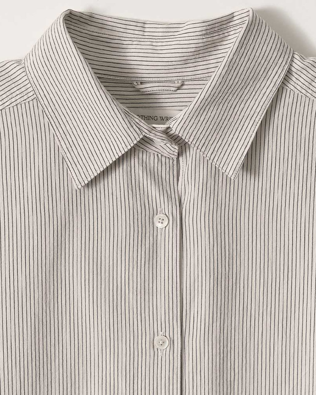 Nothing Written - Chemise Metis - Rayures Ivoire
