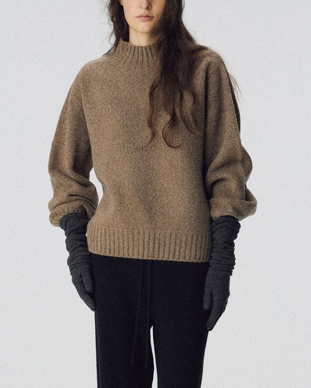 Nothing Written - Pull En Laine - Taupe