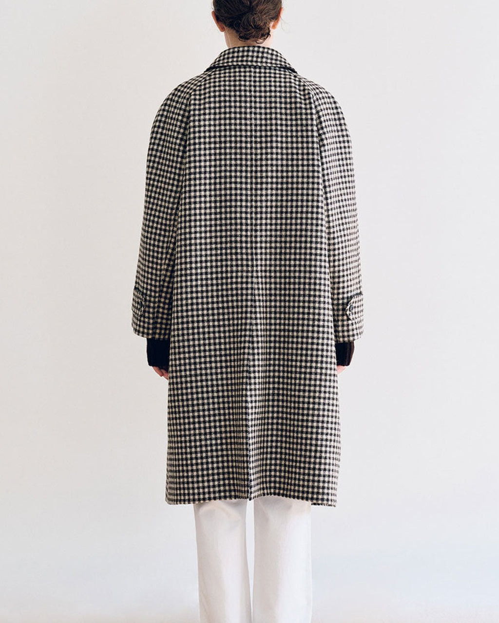 Nothing Written - Balmacan Coat - Brown Checks