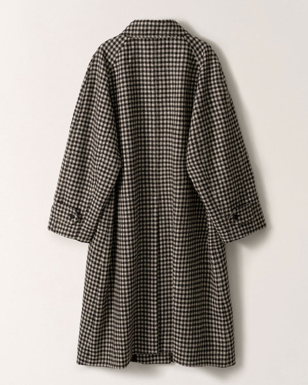 Nothing Written - Balmacan Coat - Brown Checks