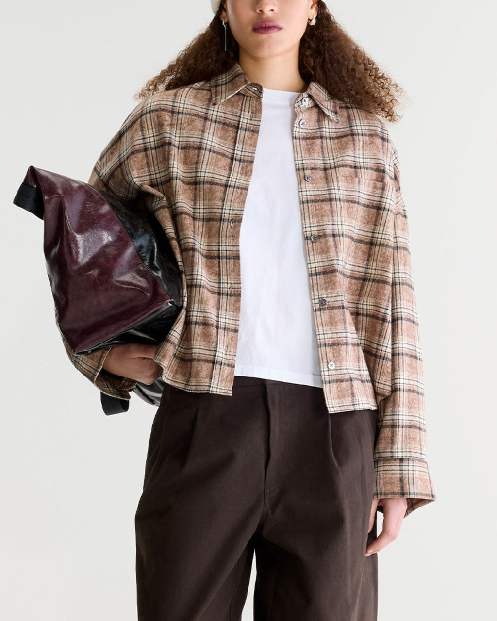 Bellerose - Chemise Jaxie C1458 - Carreaux Marron