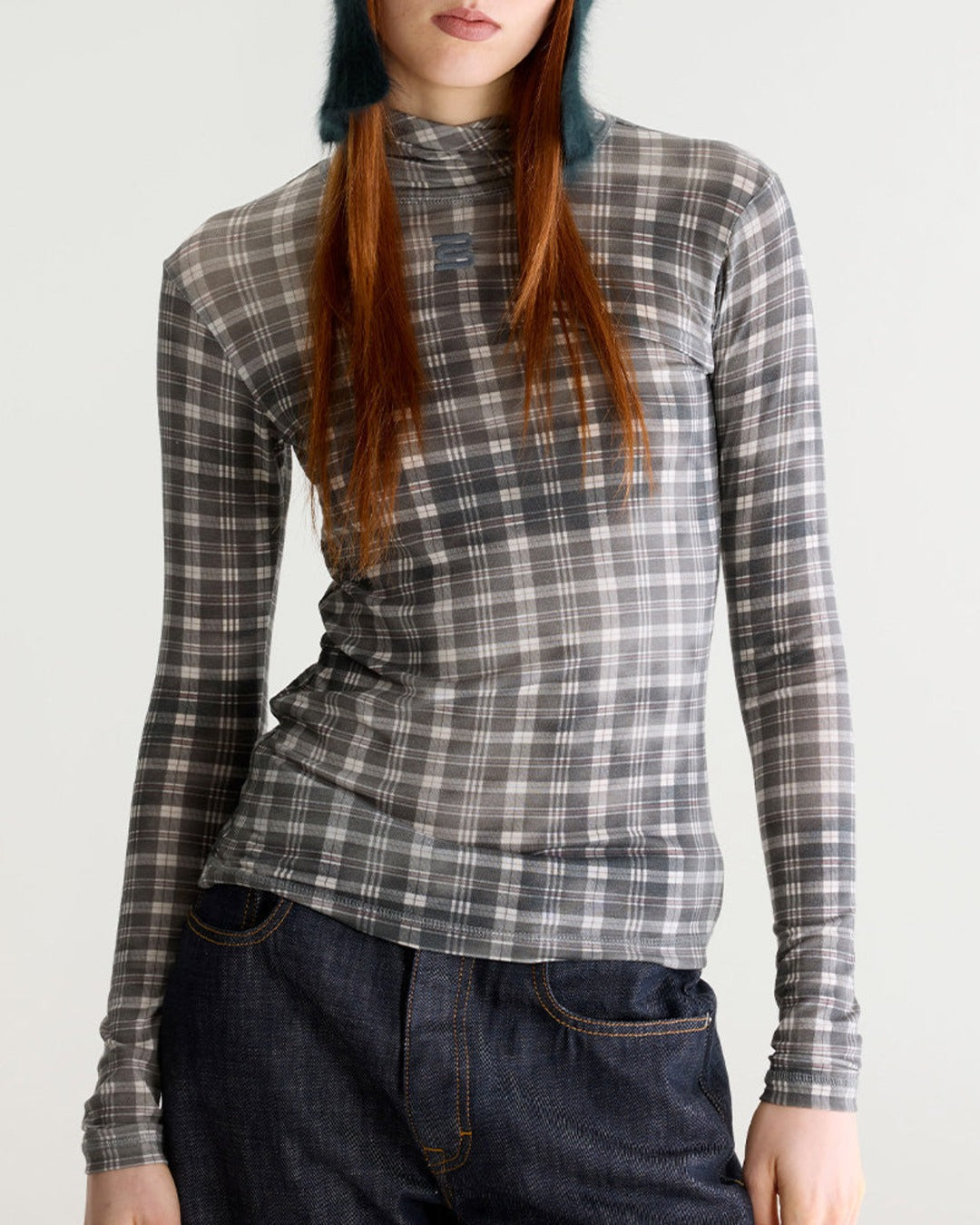Bellerose - Top Vinny 62 - Carreaux Gris