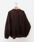Sarahwear - Chemise Velours Côtelé - Marron