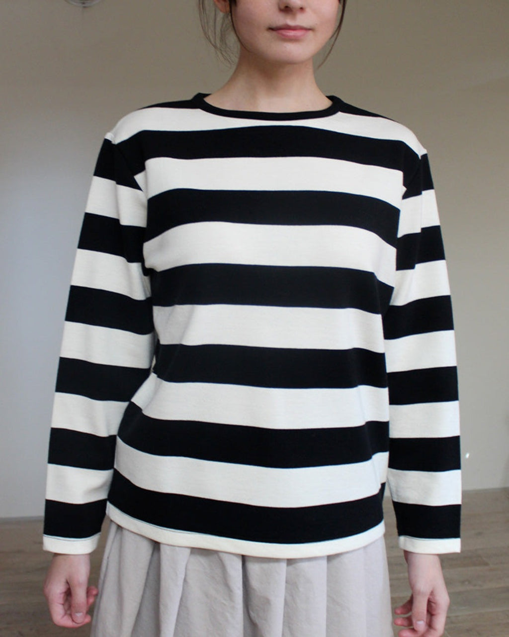 Sarahwear - T-Shirt Rayé - Noir & Blanc