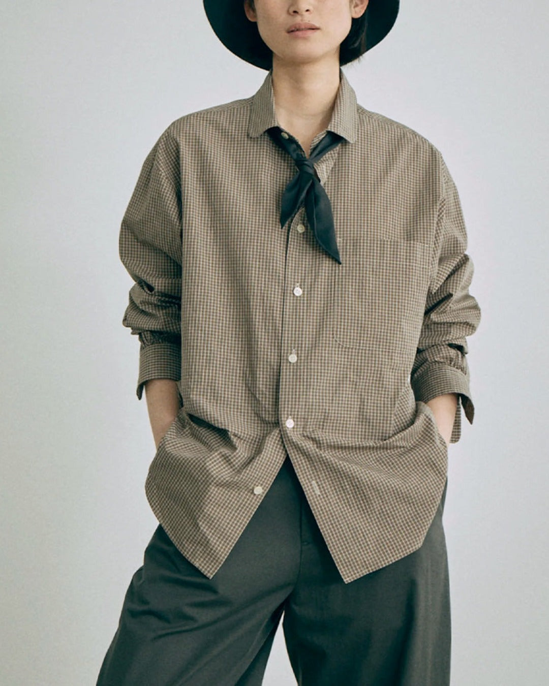 Nicholson Nicholson - Kay Shirt - Brown Checks