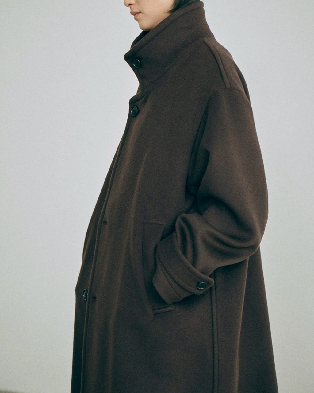 Nicholson Nicholson - Manteau Theo - Marron Foncé