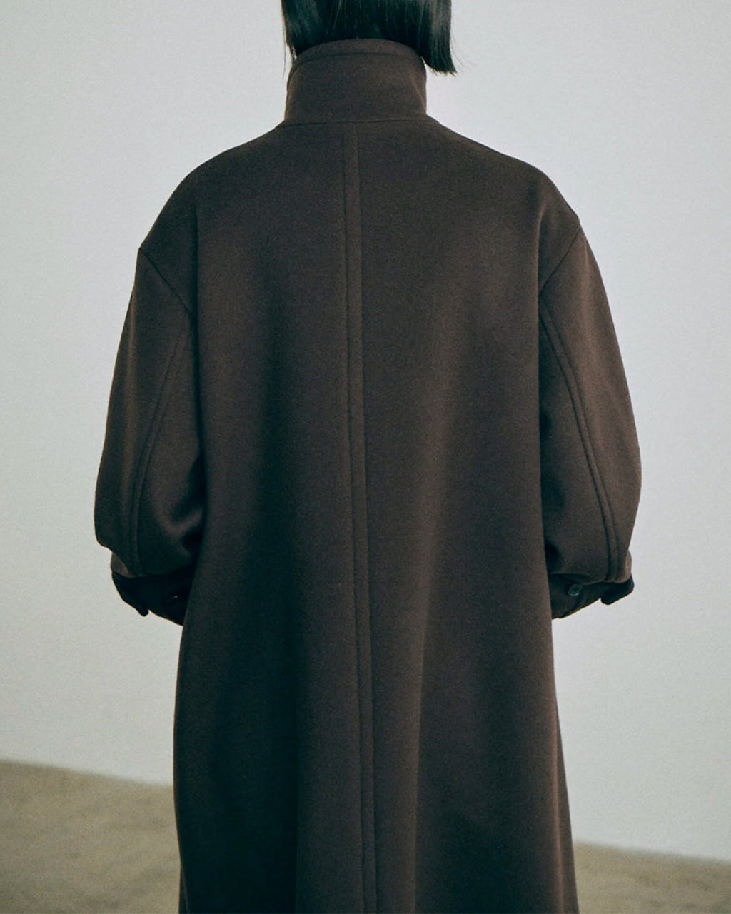 Nicholson Nicholson - Manteau Theo - Marron Foncé