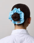 Merci - Scrunchie - Sky Blue Stripes